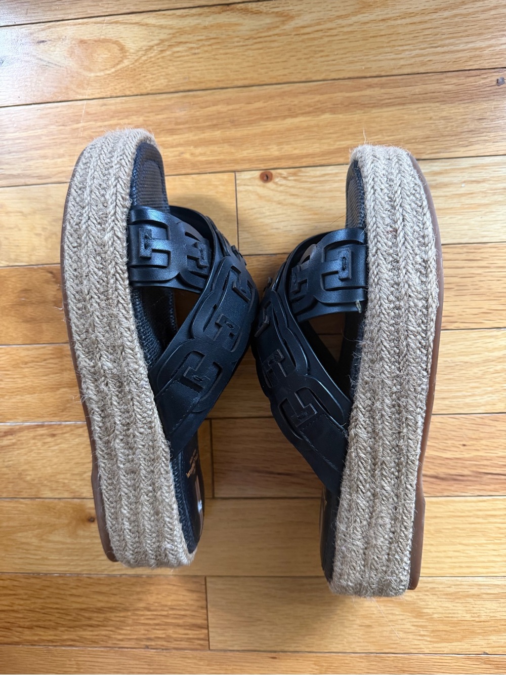 Sam Edelman Pria Black Woven Slide Sandals - Picture 3 of 6